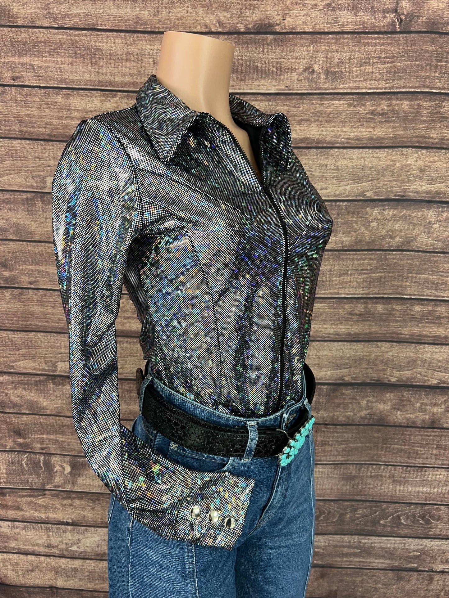 Disco Ball Rodeo Shirt - Riverside Rodeo Shirts