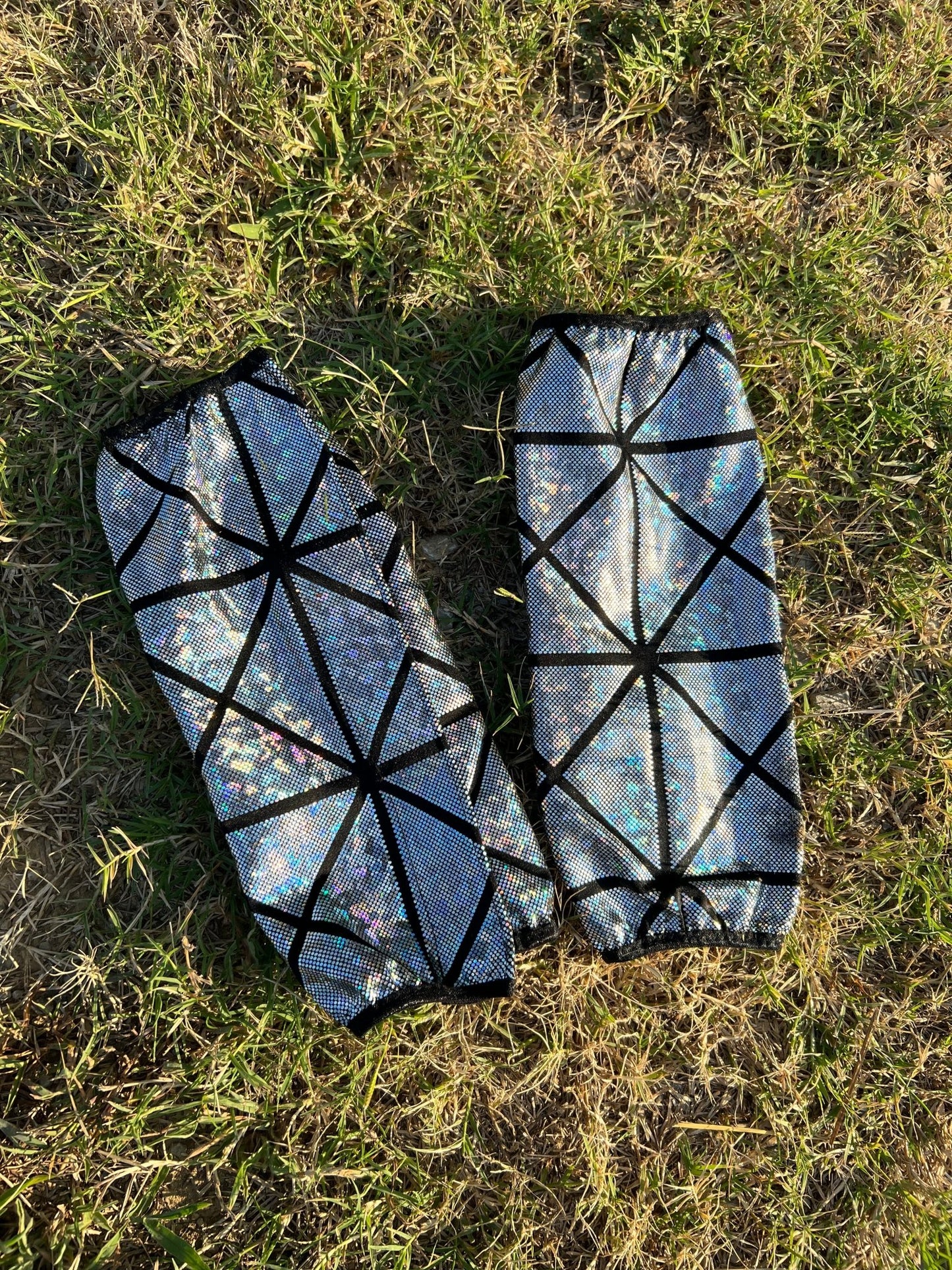 Disco Ball Velcro Sportboot Covers (Covers Only, set of TWO) - Riverside Rodeo Shirts