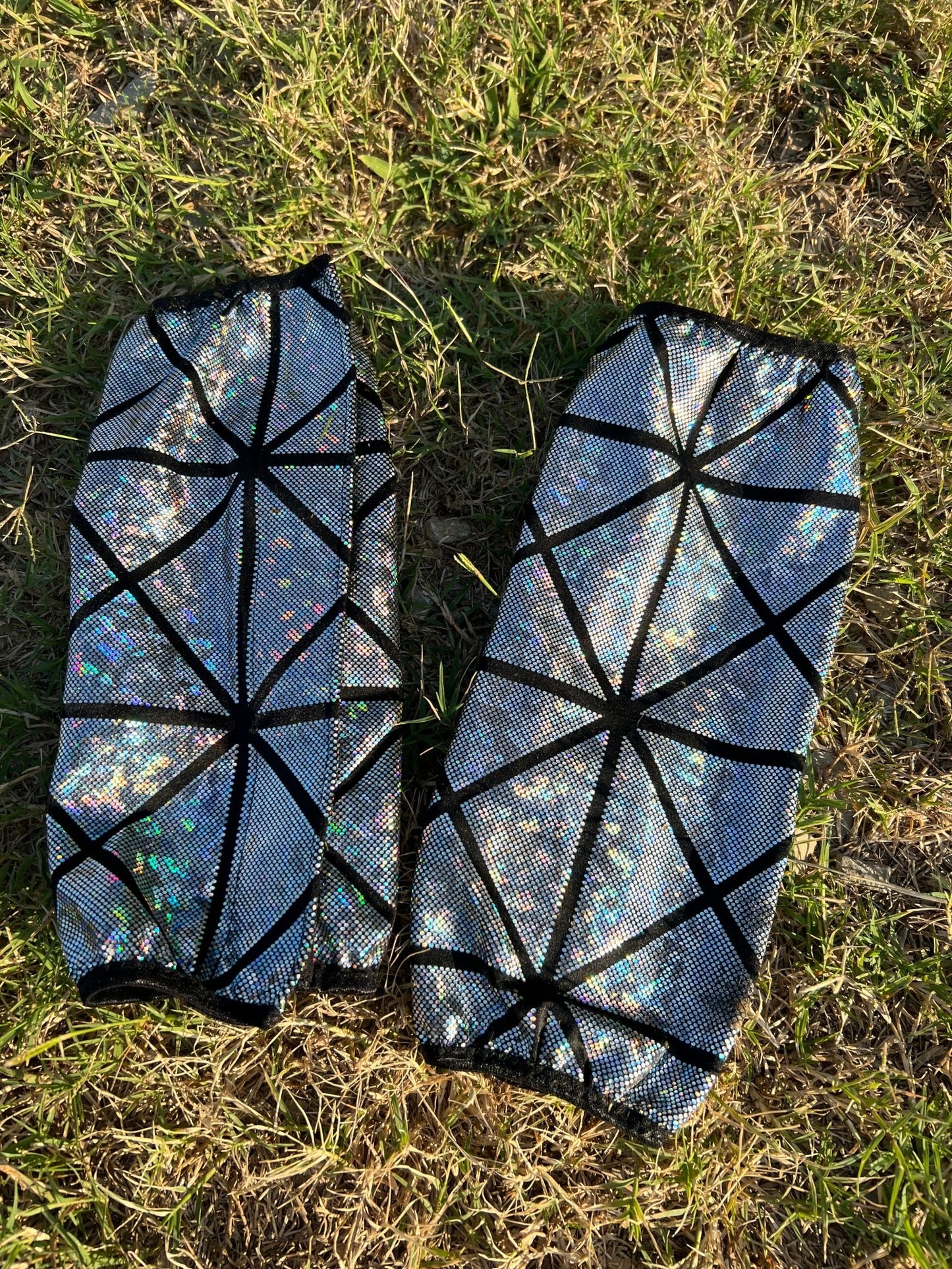 Disco Ball Velcro Sportboot Covers (Covers Only, set of TWO) - Riverside Rodeo Shirts