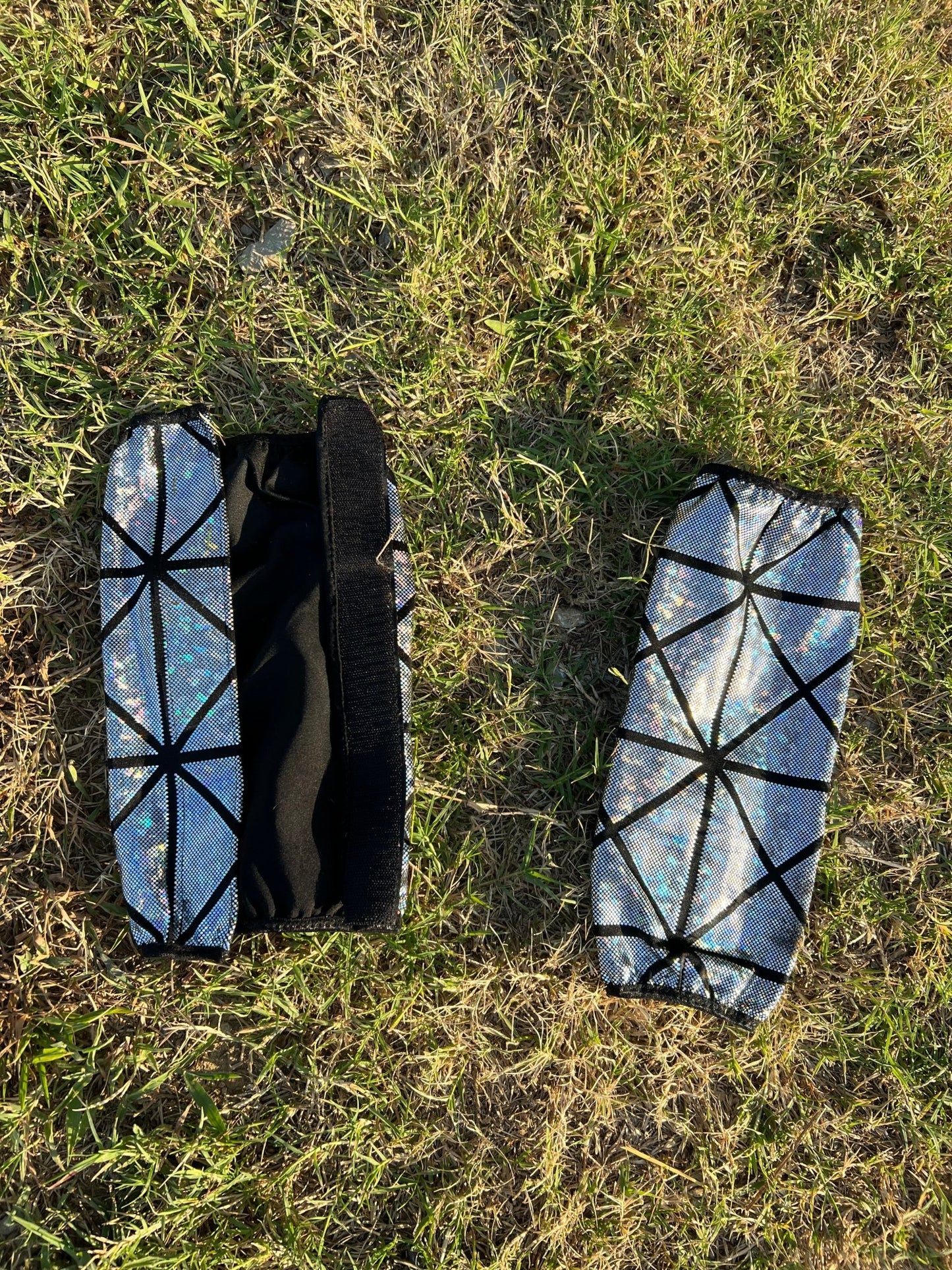 Disco Ball Velcro Sportboot Covers (Covers Only, set of TWO) - Riverside Rodeo Shirts