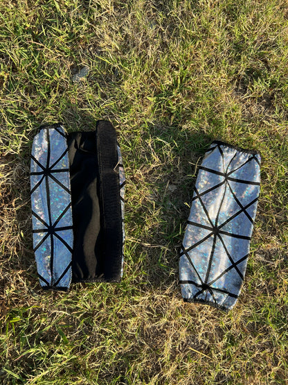 Disco Ball Velcro Sportboot Covers (Covers Only, set of TWO) - Riverside Rodeo Shirts