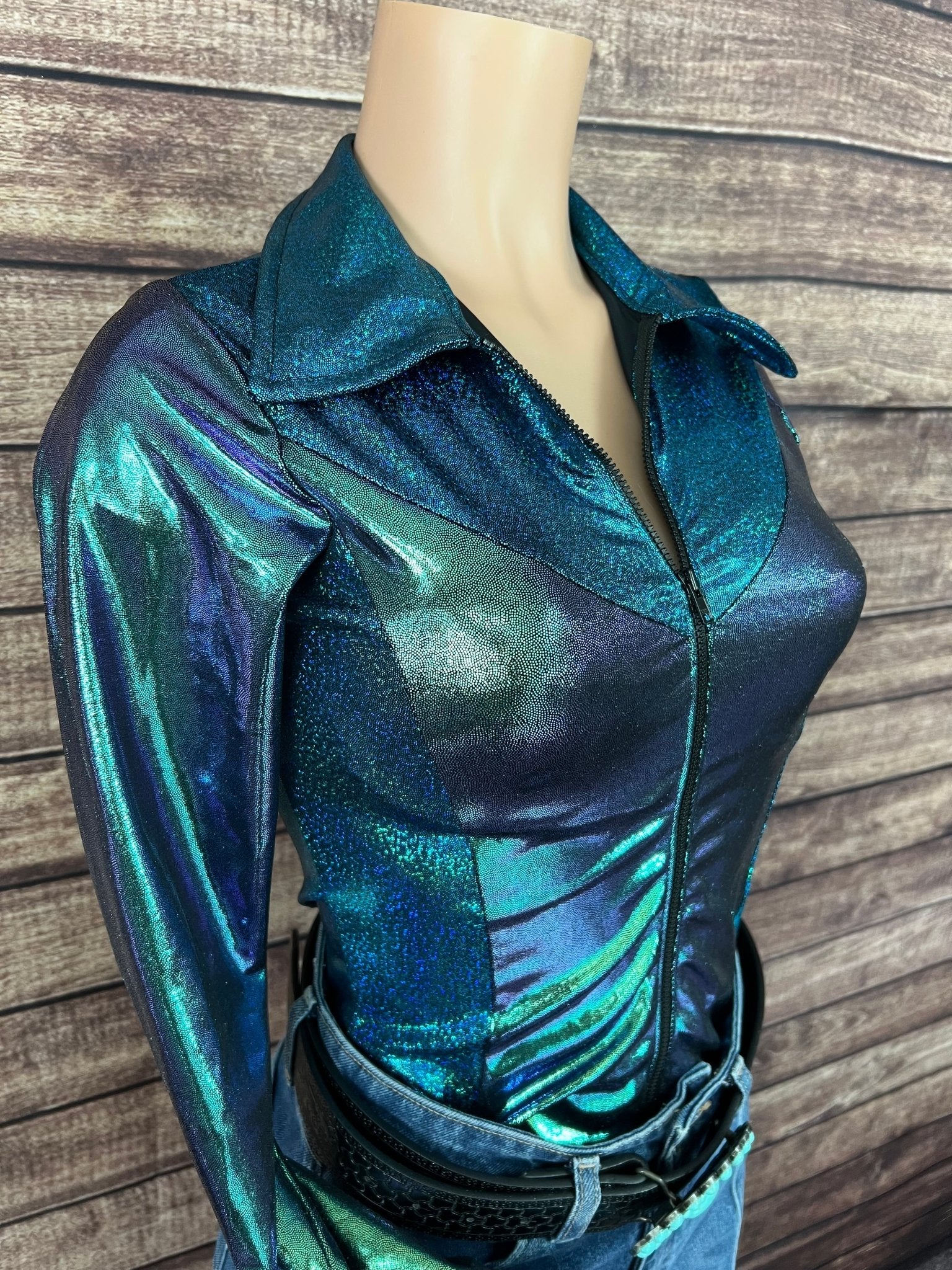 Durango Dusk Holographic Rodeo Shirt - Riverside Rodeo Shirts