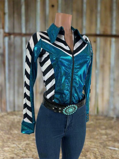 Fast Lane Chevron Rodeo Shirt - Riverside Rodeo Shirts