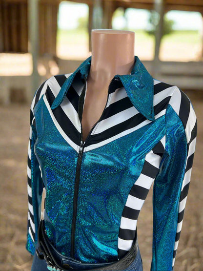 Fast Lane Chevron Rodeo Shirt - Riverside Rodeo Shirts