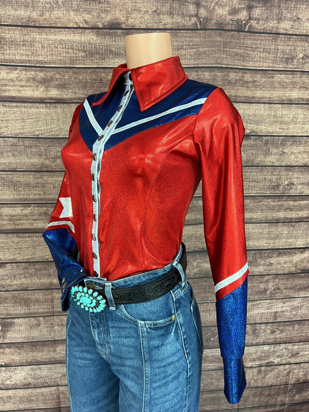 Galveston 2.0 Snap Front Rodeo Shirt with Star Applique - Riverside Rodeo Shirts