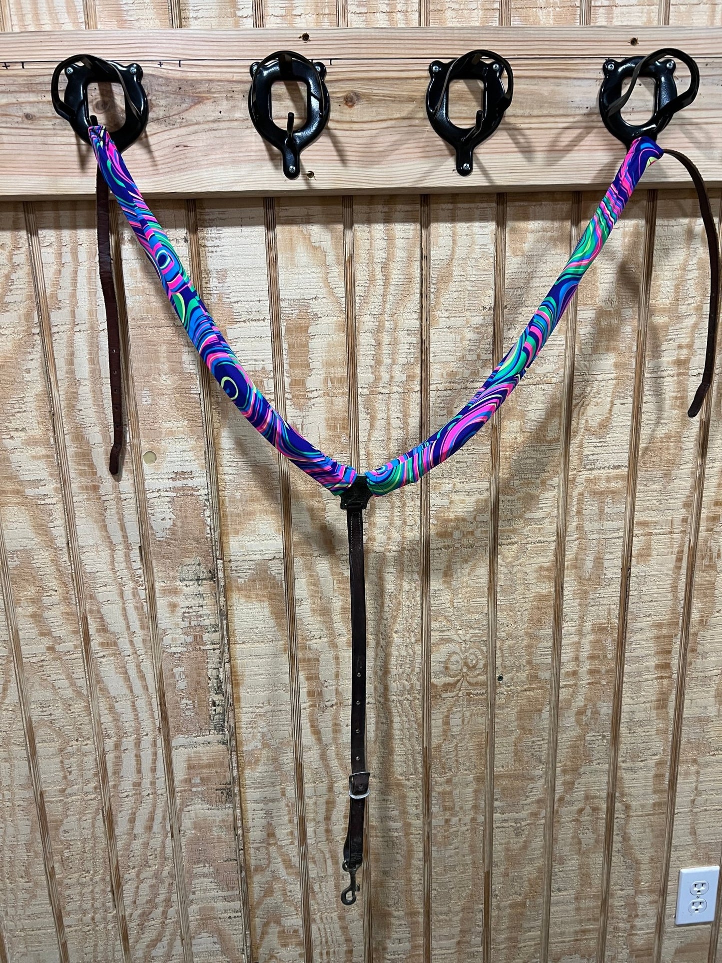 Glow Worm Breast Collar Cover (Covers ONLY) - Riverside Rodeo Shirts