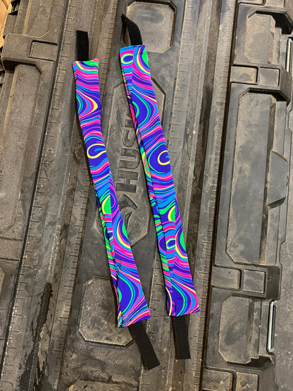 Glow Worm Breast Collar Cover (Covers ONLY) - Riverside Rodeo Shirts