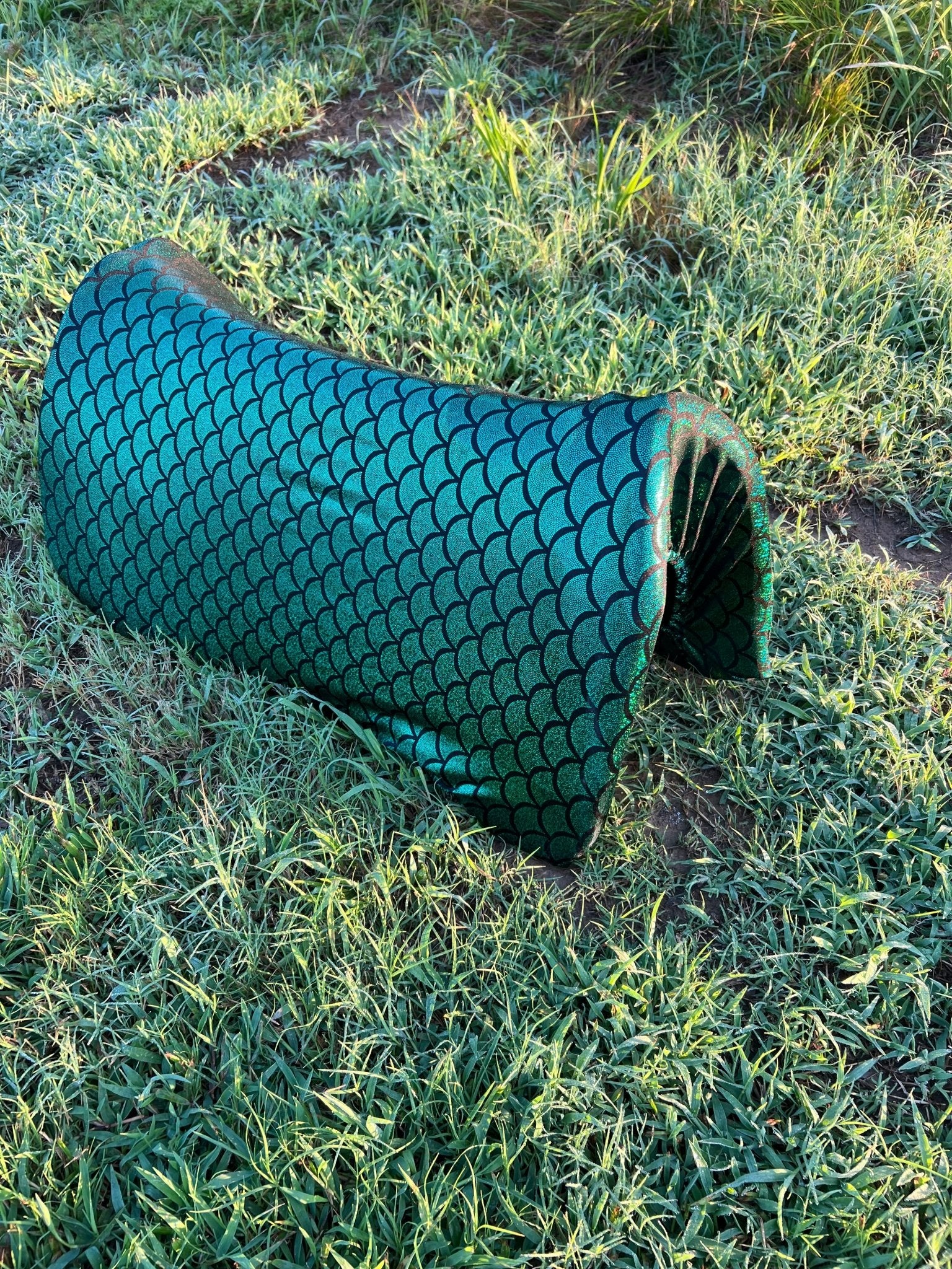 Green Dragon or Mermaid Scale Western Saddle Pad COVER (Saddle Pad Cover Only) - Riverside Rodeo Shirts