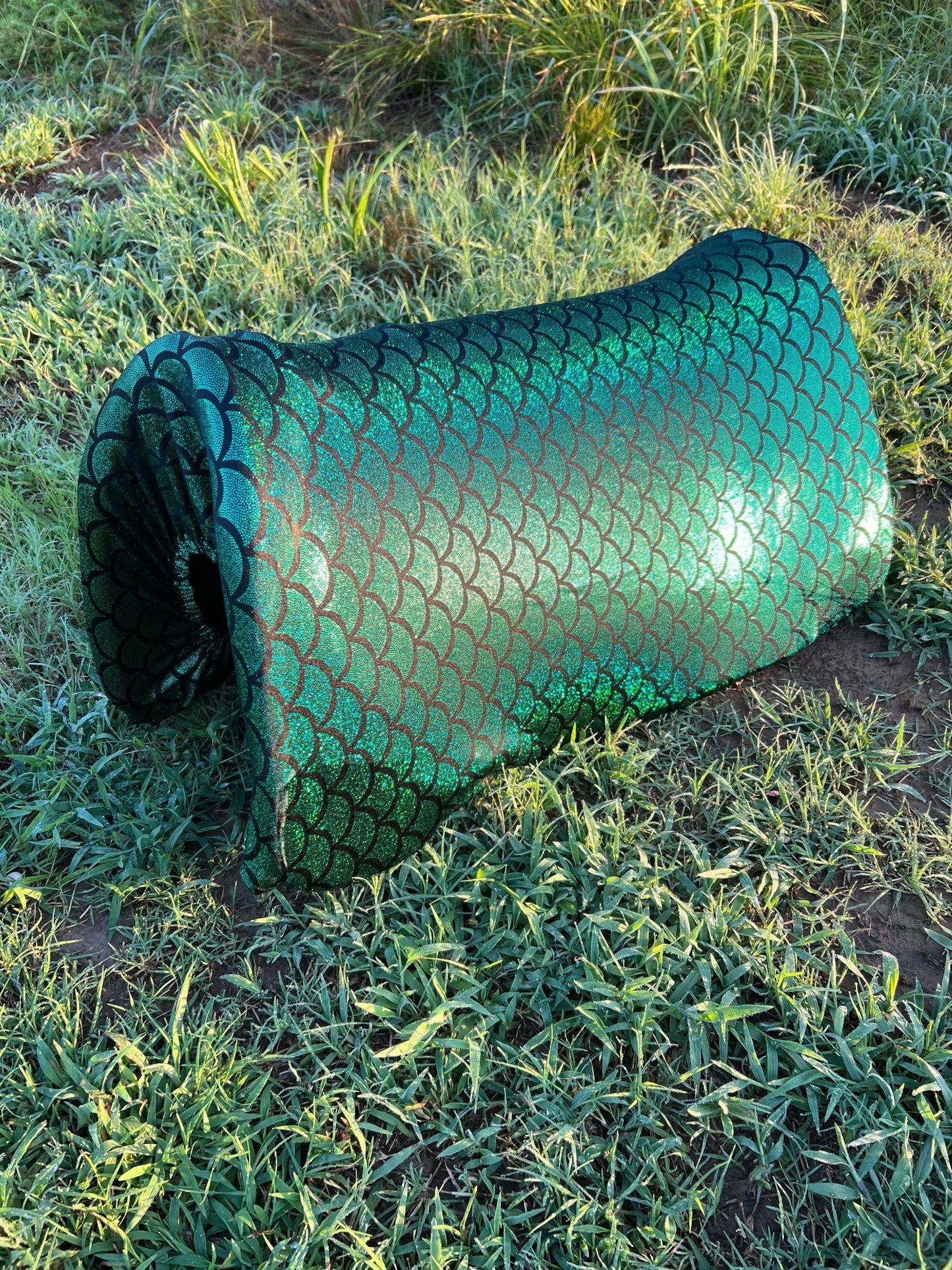 Green Dragon or Mermaid Scale Western Saddle Pad COVER (Saddle Pad Cover Only) - Riverside Rodeo Shirts