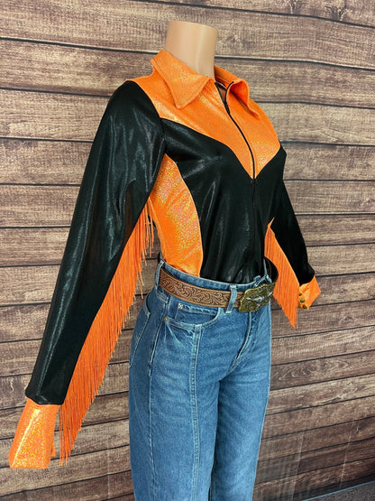 Jack o’ Lantern Rodeo Shirt - Riverside Rodeo Shirts