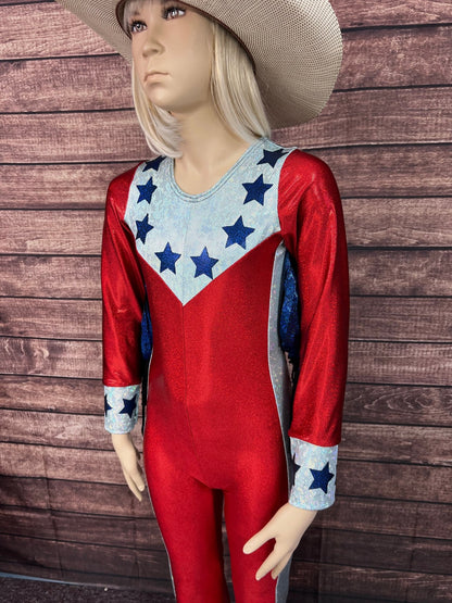 Kids Halcyon Trick Riding Jumpsuit - Riverside Rodeo Shirts