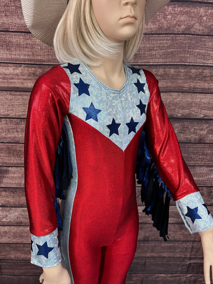 Kids Halcyon Trick Riding Jumpsuit - Riverside Rodeo Shirts