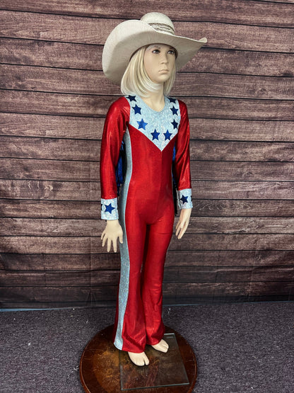 Kids Halcyon Trick Riding Jumpsuit - Riverside Rodeo Shirts