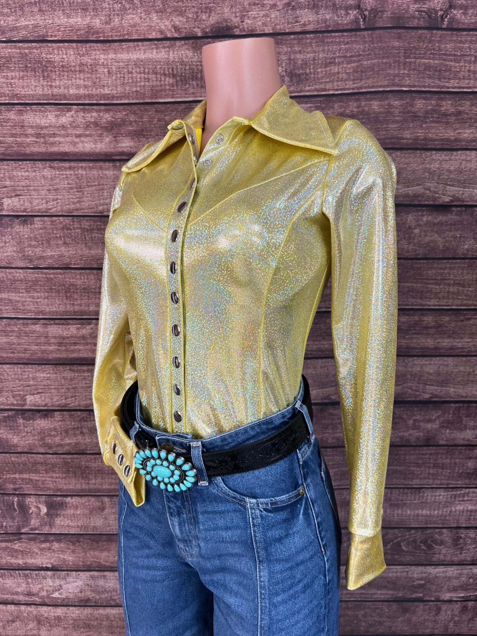 Lemon Ice Snap Front Rodeo Shirt - Riverside Rodeo Shirts