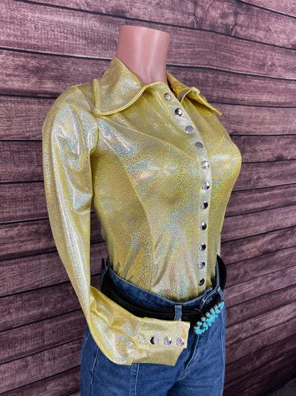 Lemon Ice Snap Front Rodeo Shirt - Riverside Rodeo Shirts
