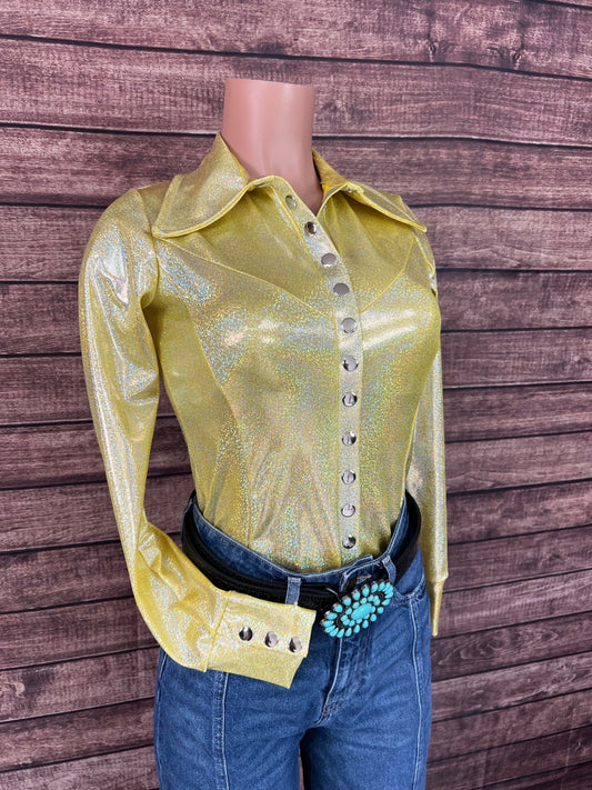 Lemon Ice Snap Front Rodeo Shirt - Riverside Rodeo Shirts