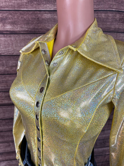 Lemon Ice Snap Front Rodeo Shirt - Riverside Rodeo Shirts