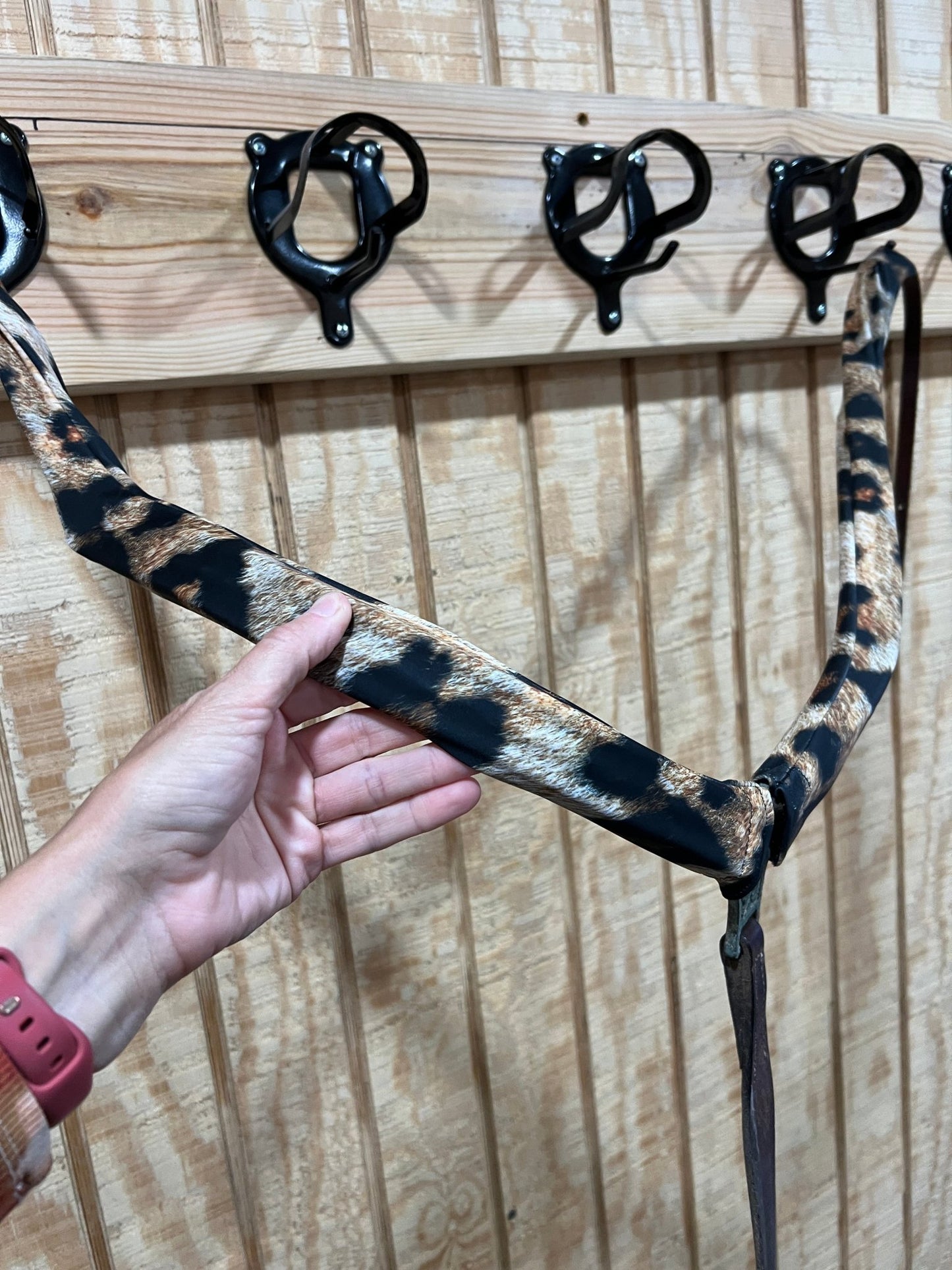 Leopard Print Breast Collar Cover (Covers ONLY) - Riverside Rodeo Shirts