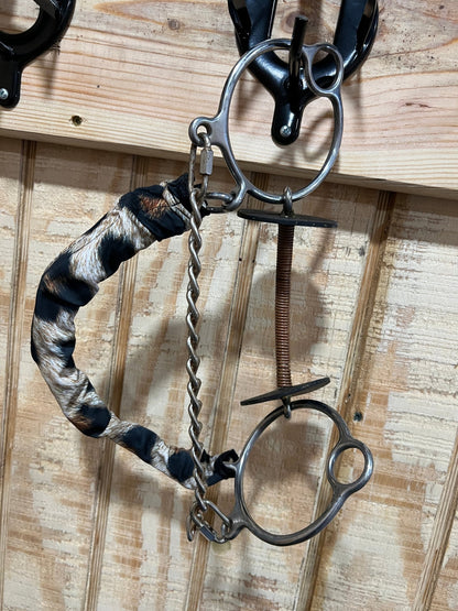 Leopard Print Browband or Noseband Cover (ONE Cover Only) - Riverside Rodeo Shirts