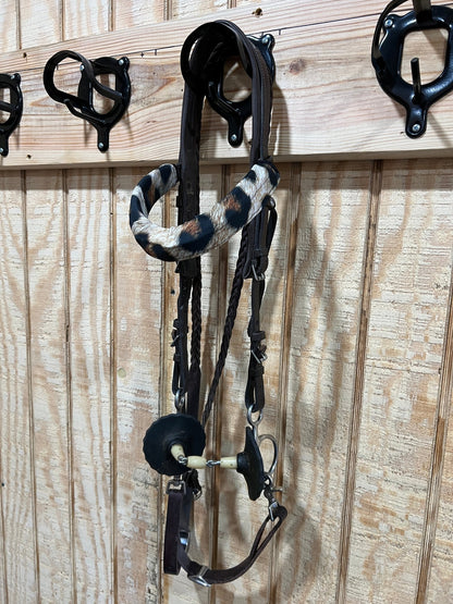Leopard Print Browband or Noseband Cover (ONE Cover Only) - Riverside Rodeo Shirts