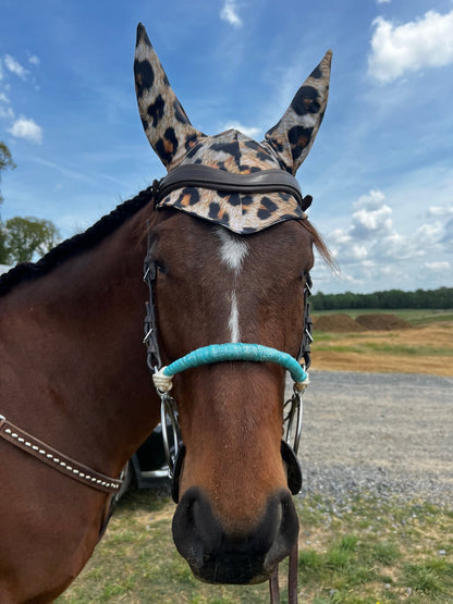 Leopard Print Fly Bonnet - Riverside Rodeo Shirts