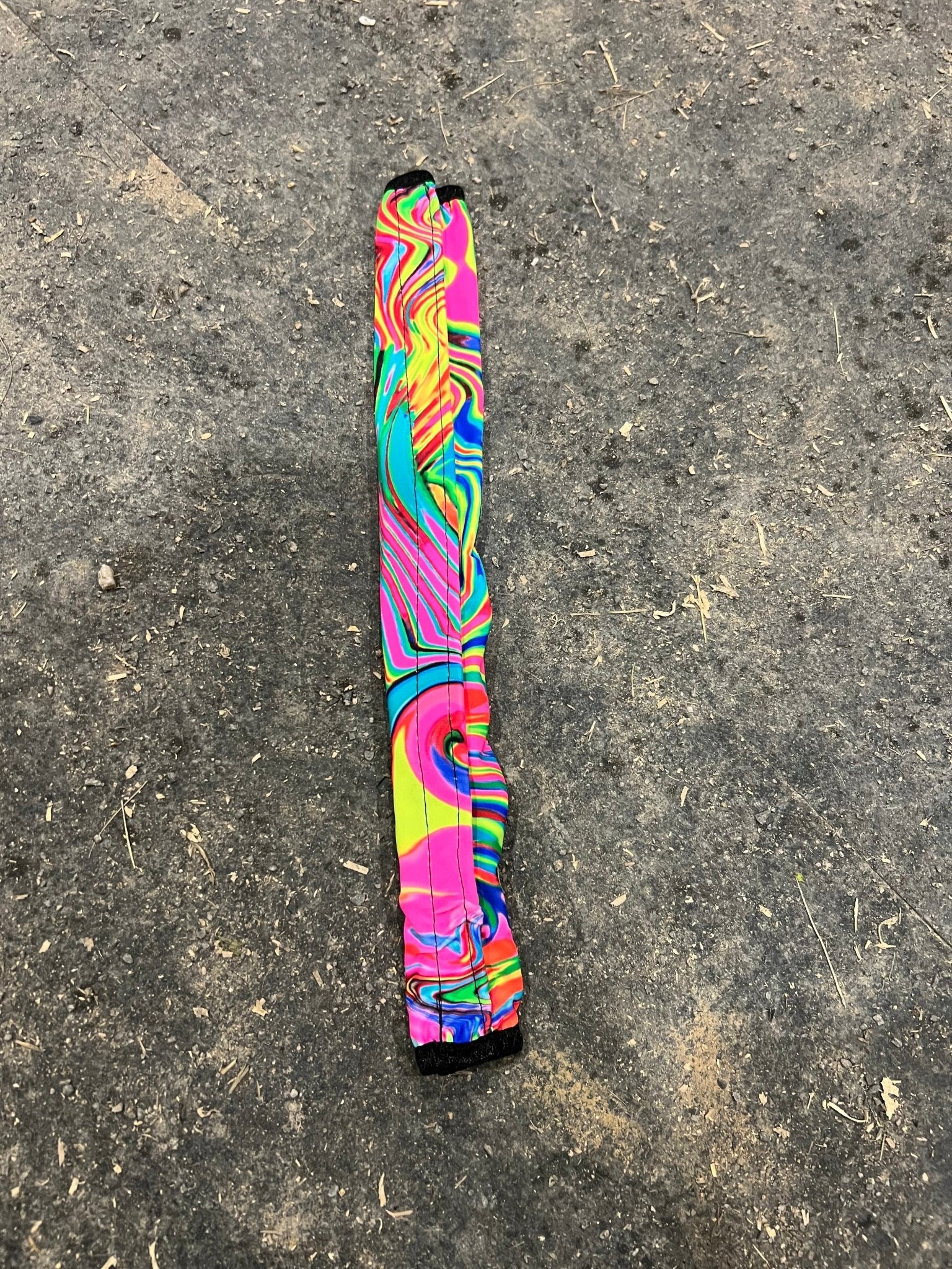 Neon Flux Print Browband or Noseband Cover (ONE Cover Only) - Riverside Rodeo Shirts