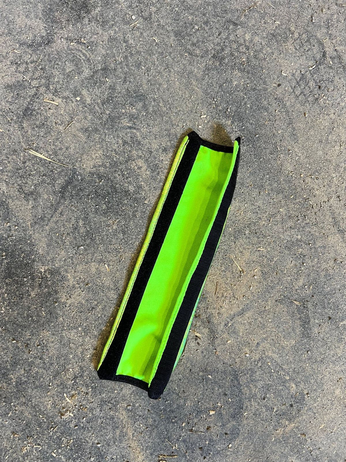 Neon Lime Green Holographic Browband or Noseband Cover (ONE Cover Only) - Riverside Rodeo Shirts