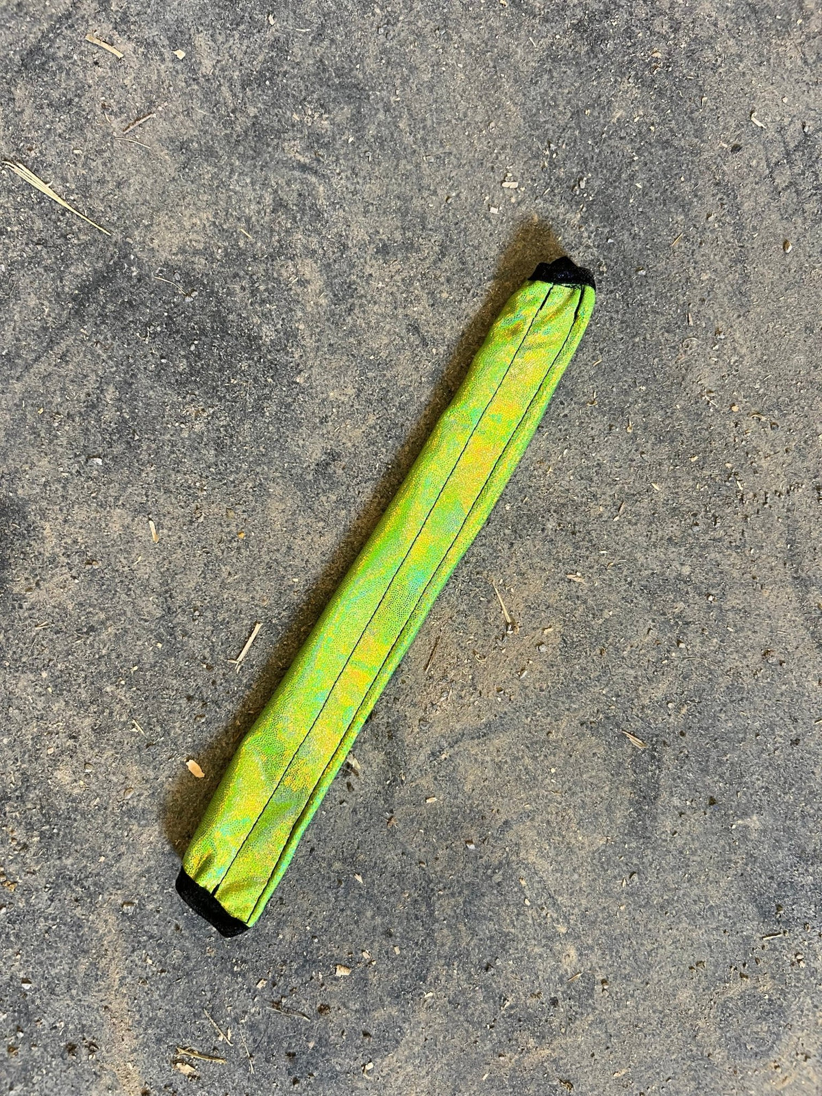 Neon Lime Green Holographic Browband or Noseband Cover (ONE Cover Only) - Riverside Rodeo Shirts