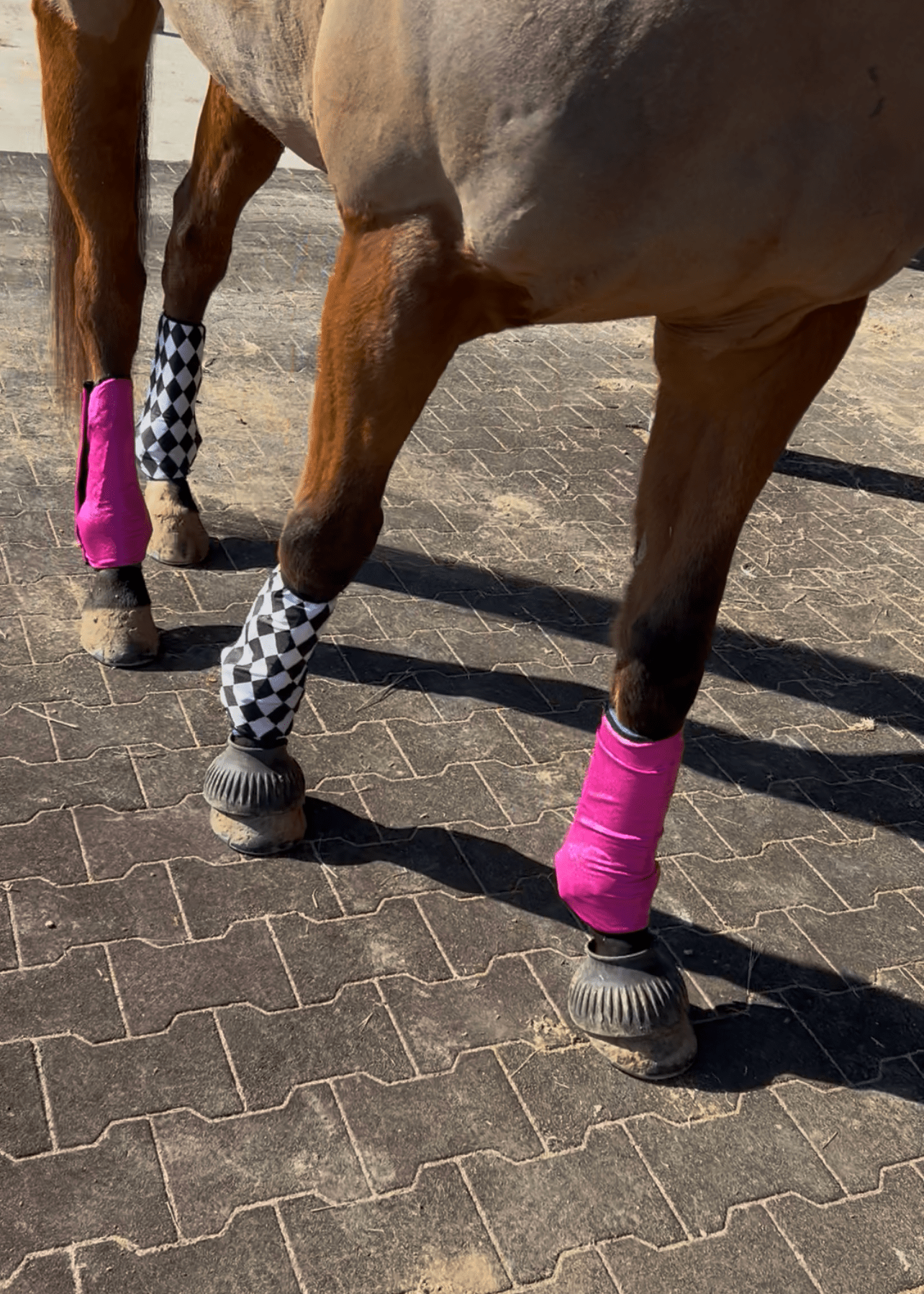 Neon Pink OR Diamond Print Velcro Sportboot Covers (Covers Only, sets of TWO) - Riverside Rodeo Shirts