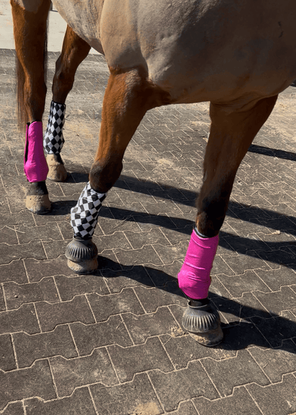 Neon Pink OR Diamond Print Velcro Sportboot Covers (Covers Only, sets of TWO) - Riverside Rodeo Shirts