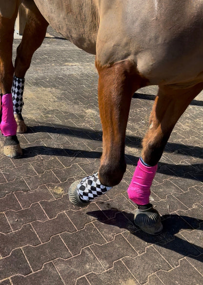 Neon Pink OR Diamond Print Velcro Sportboot Covers (Covers Only, sets of TWO) - Riverside Rodeo Shirts