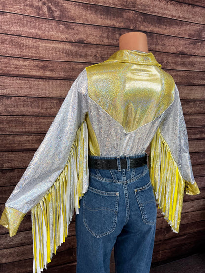 Ocala Snap Front Rodeo Shirt with Thunderbird Fringe - Riverside Rodeo Shirts