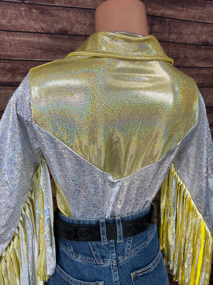 Ocala Snap Front Rodeo Shirt with Thunderbird Fringe - Riverside Rodeo Shirts