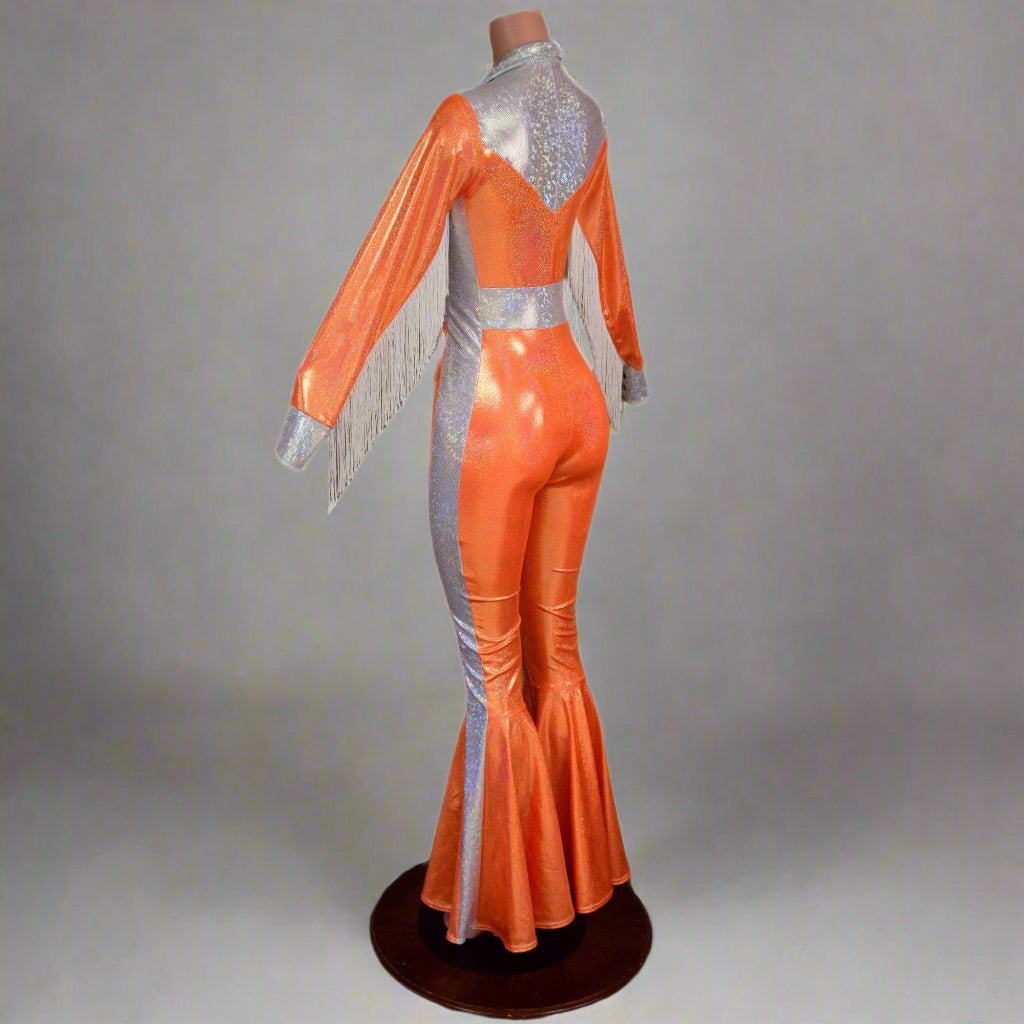 Orange Trick Rider Jumpsuit - Riverside Rodeo Shirts