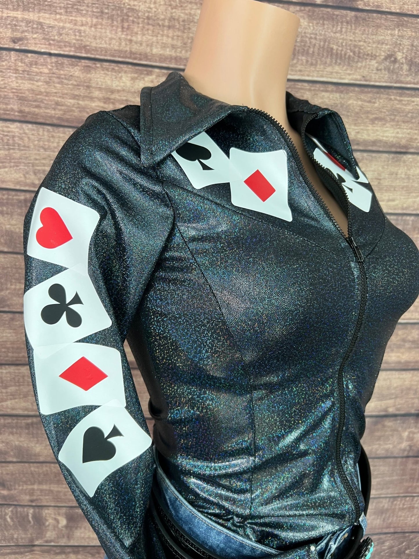 Poker Rodeo Shirt - Riverside Rodeo Shirts