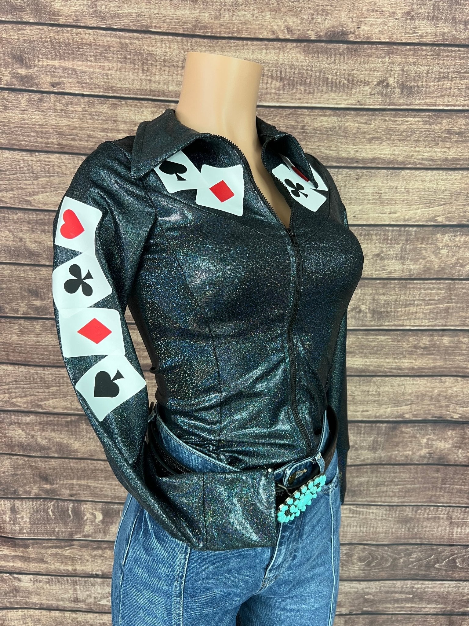 Poker Rodeo Shirt - Riverside Rodeo Shirts