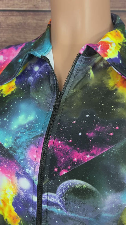 Andromeda Zipper Front Rodeo Shirt