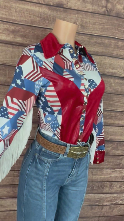 Americana Snap Front Rodeo Shirt