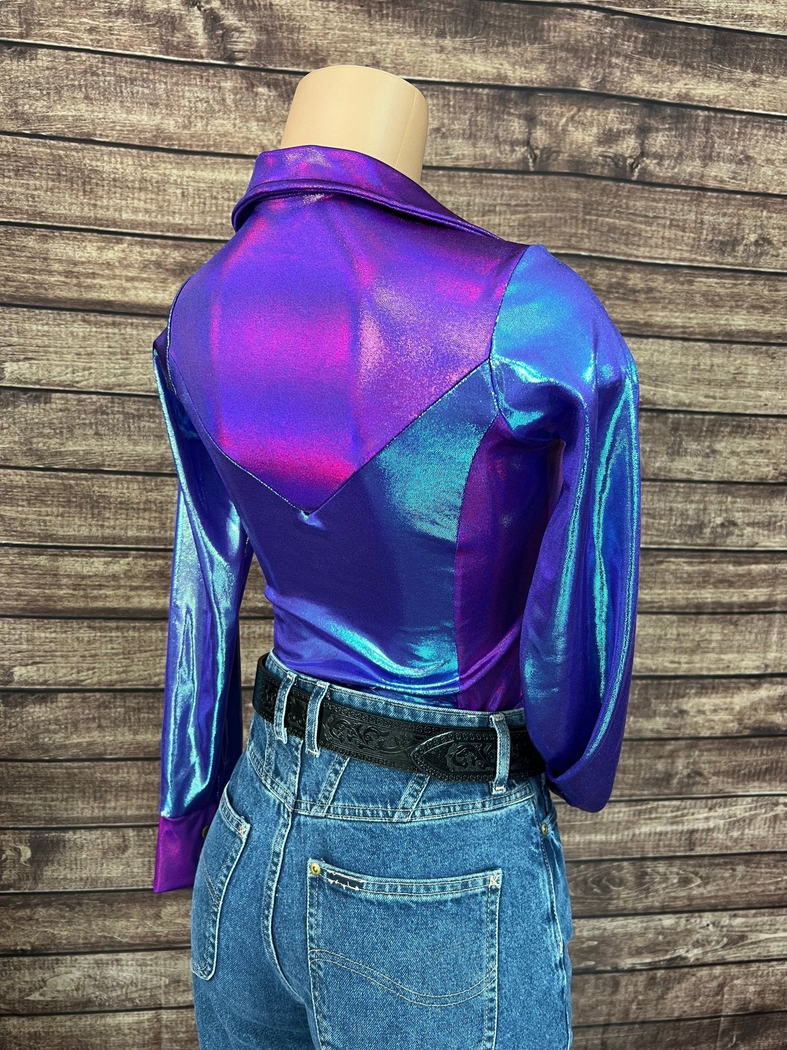 Purple Moonstone Rodeo Shirt - Riverside Rodeo Shirts