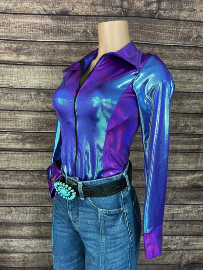 Purple Moonstone Rodeo Shirt - Riverside Rodeo Shirts