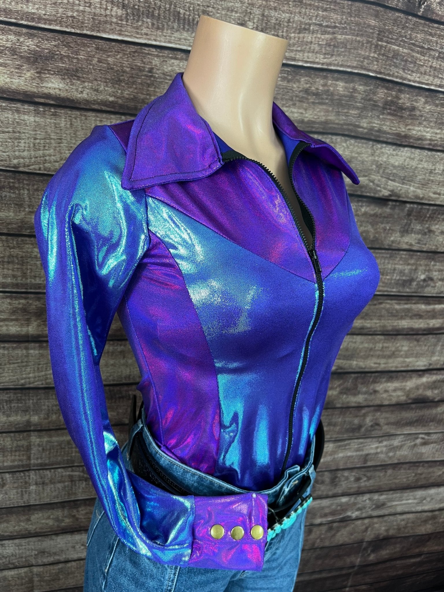 Purple Moonstone Rodeo Shirt - Riverside Rodeo Shirts