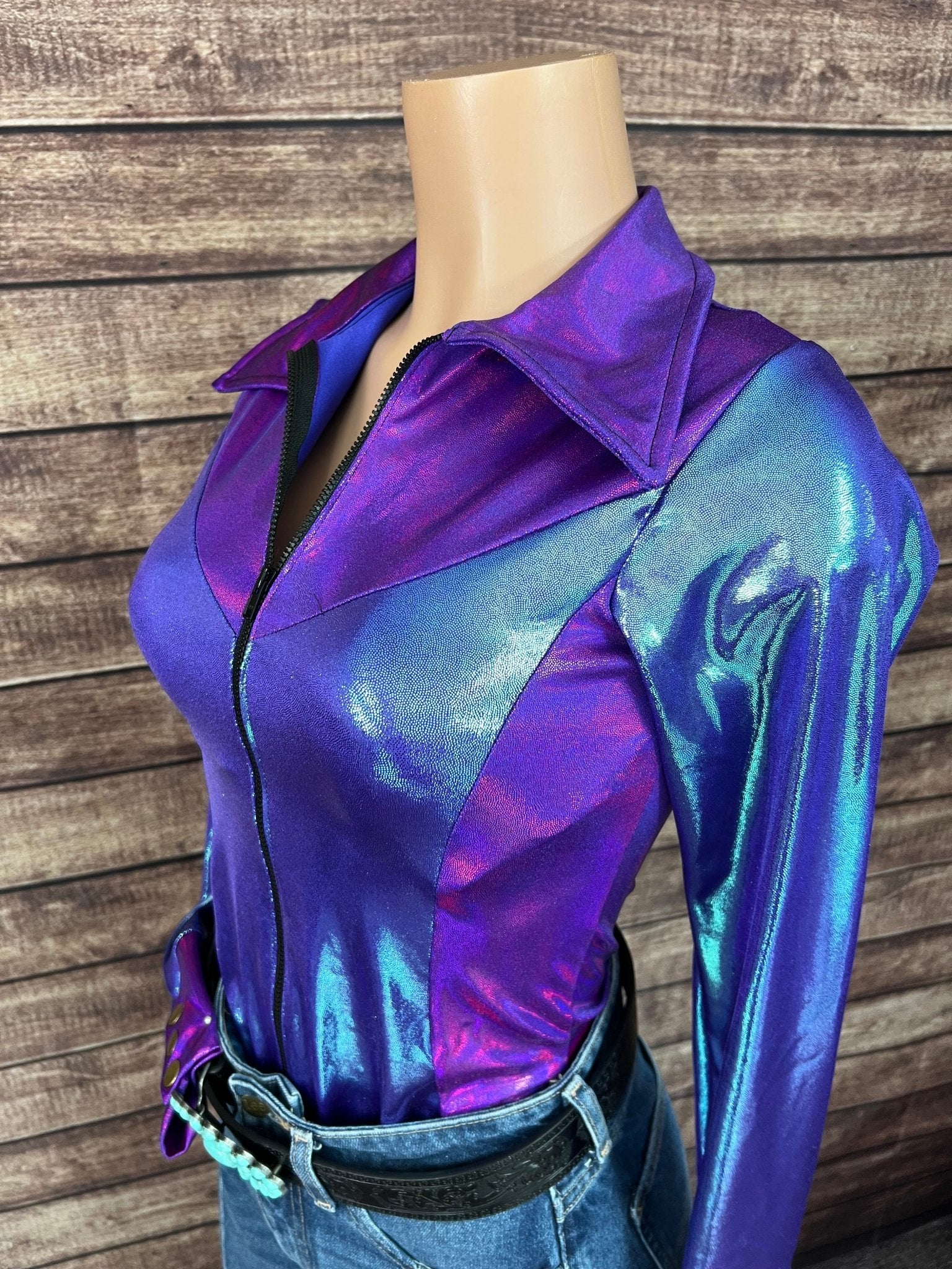 Purple Moonstone Rodeo Shirt - Riverside Rodeo Shirts