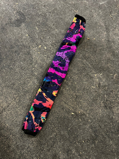 Rainbow Leopard Browband or Noseband Cover (ONE Cover Only) - Riverside Rodeo Shirts