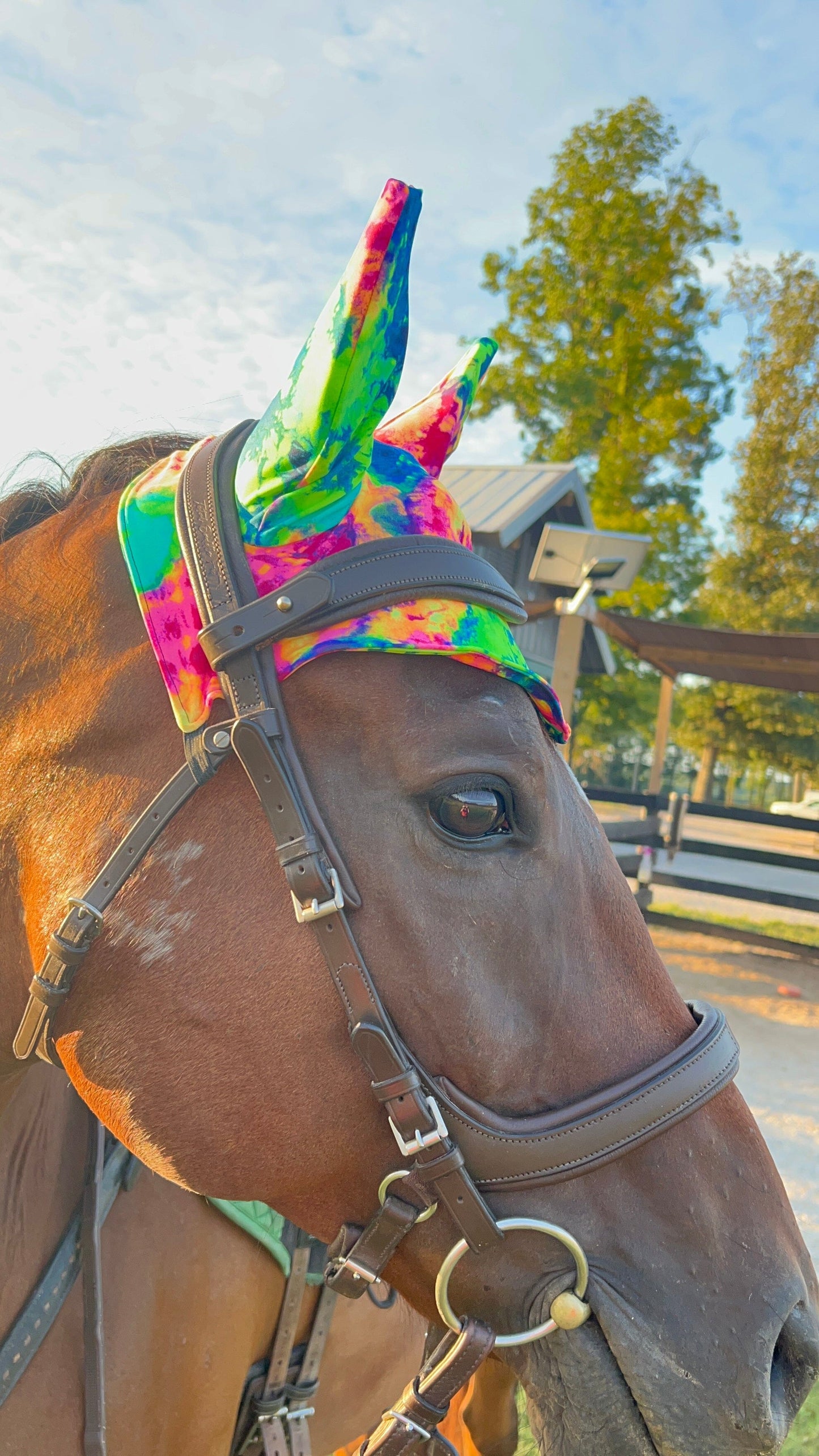 Tie Dye Fly Bonnet - Riverside Rodeo Shirts