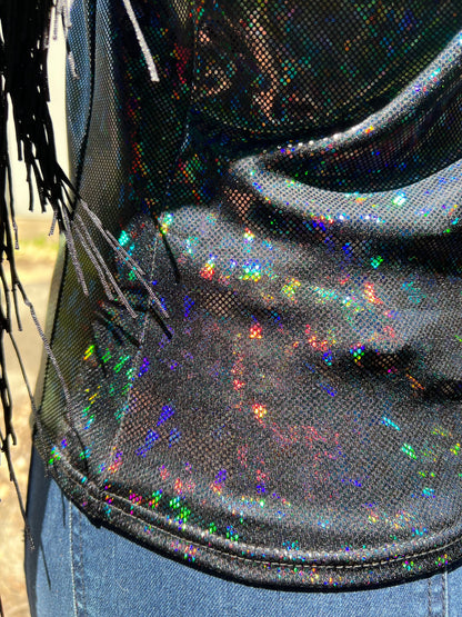 Black Kaleidoscope Rodeo Shirt - Riverside Rodeo Shirts