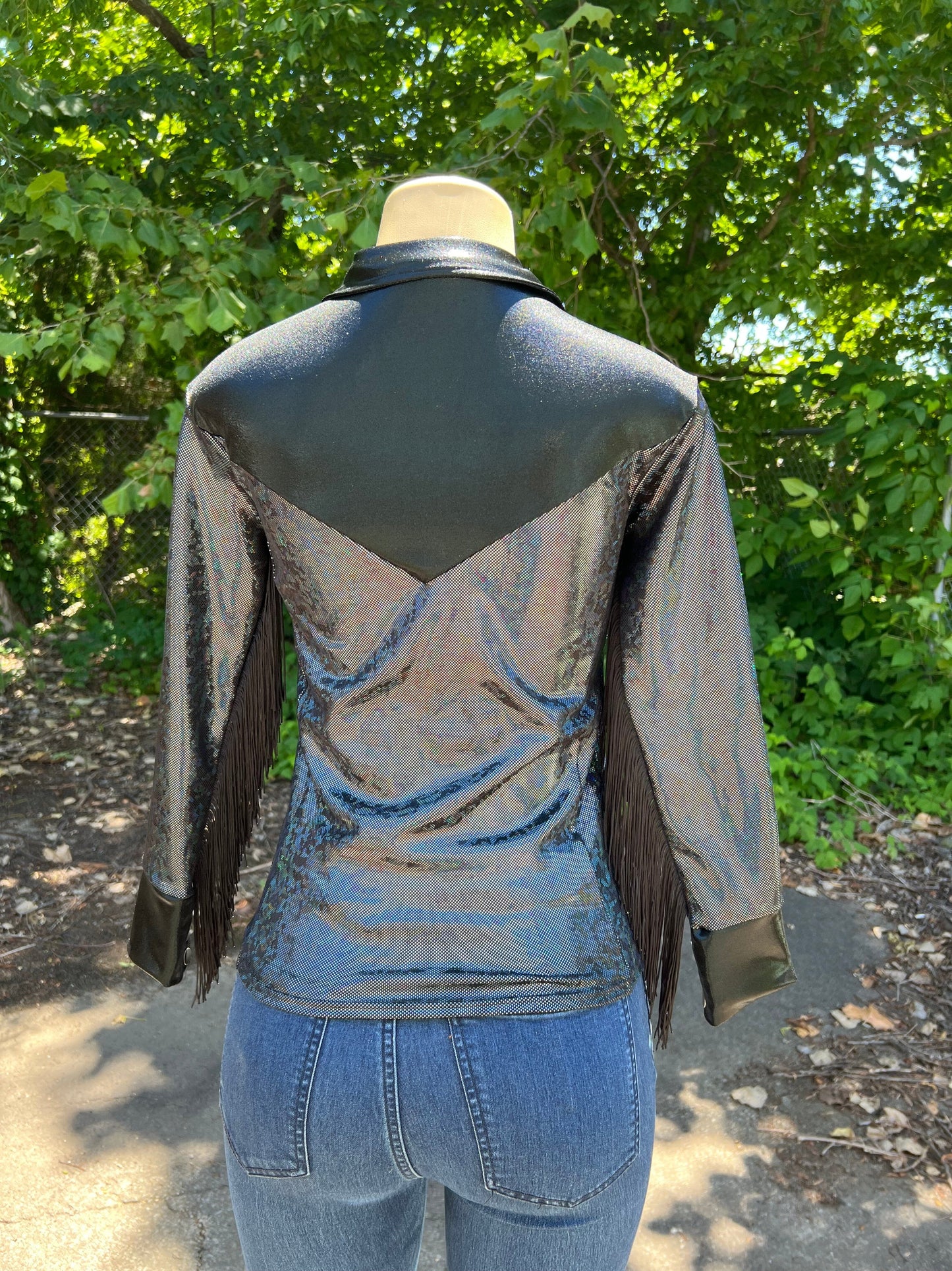 Black Kaleidoscope Rodeo Shirt - Riverside Rodeo Shirts