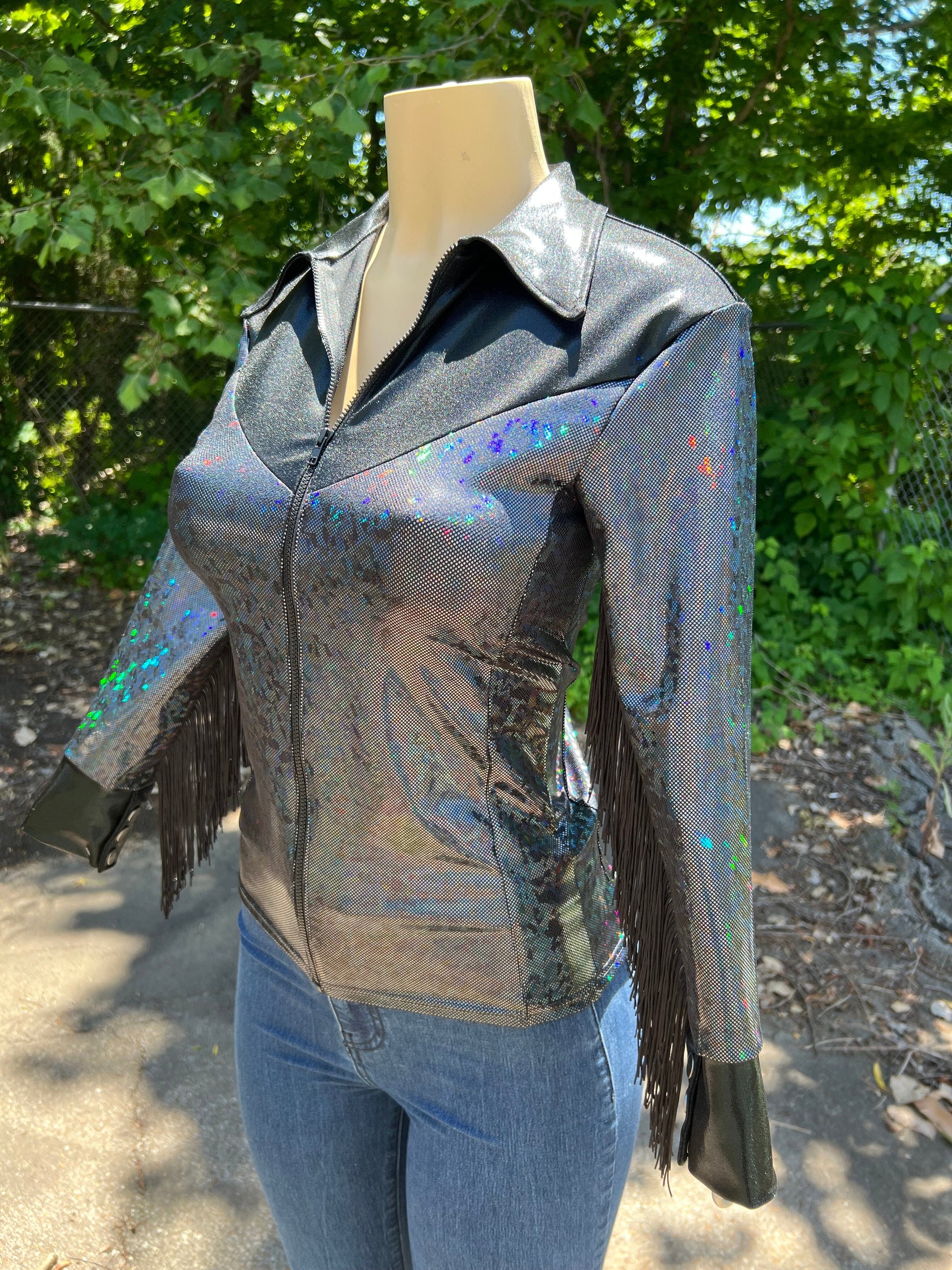 Black Kaleidoscope Rodeo Shirt - Riverside Rodeo Shirts