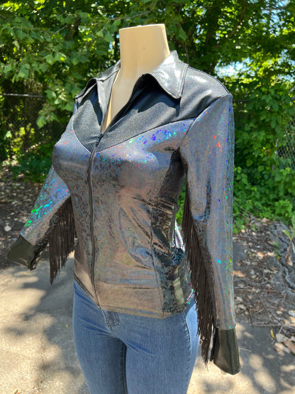 Black Kaleidoscope Rodeo Shirt - Riverside Rodeo Shirts