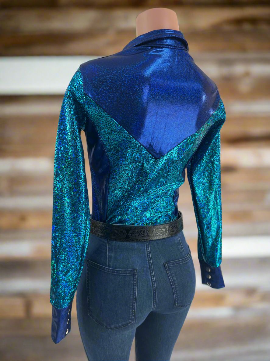 Desert Jewel Zipper Front Rodeo Shirt - Riverside Rodeo Shirts