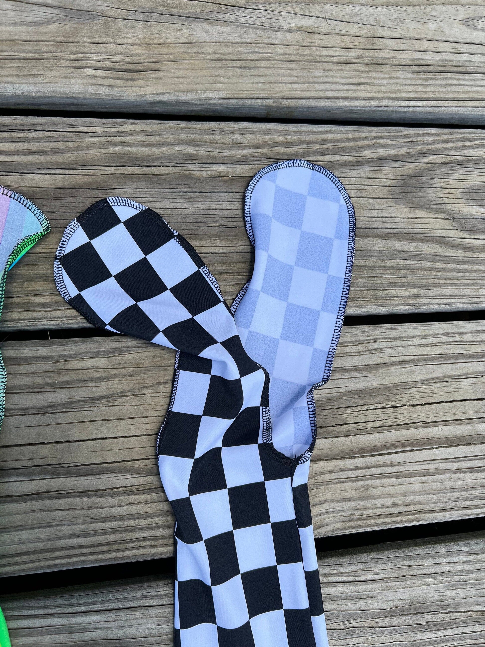 Checkered Tail Bag - Riverside Rodeo Shirts